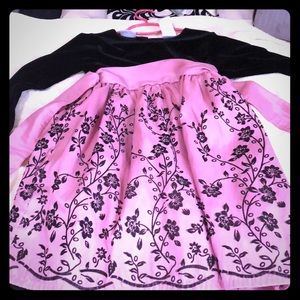 Girls floral party dress